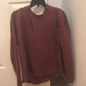 American eagle red sweater